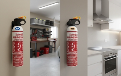 Fire Safety Made Simpler, With SafeQuip’s New Disposable Extinguishers